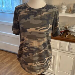 Camouflage Short Sleeve T-Shirt